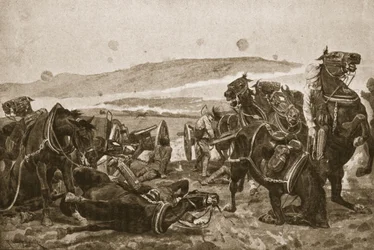 The Battle of Colenso: The Loss of Our Guns (illustration from 